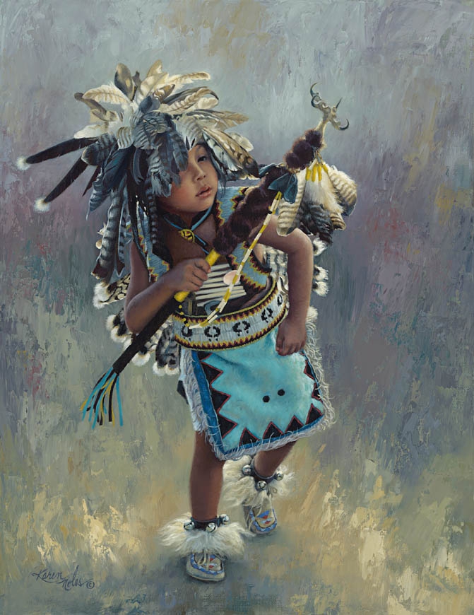 Little Kootenai Dancer by Karen Noles