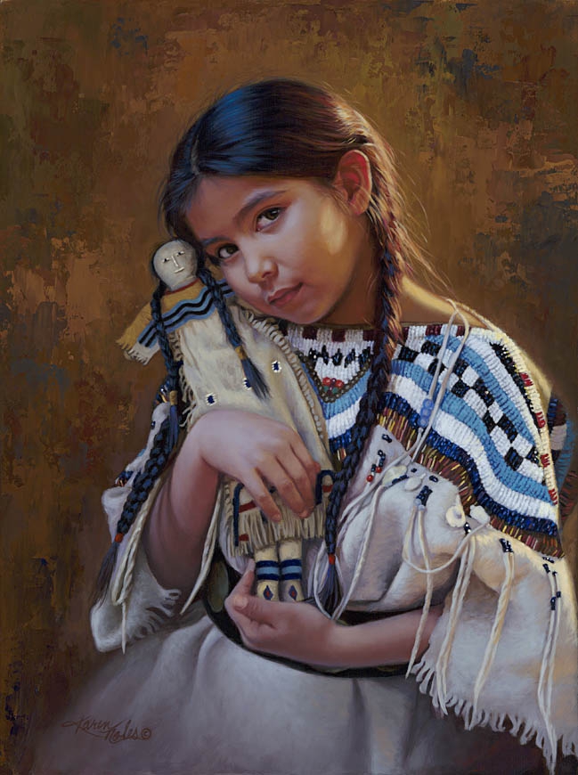 Blackfeet Dolls by Karen Noles