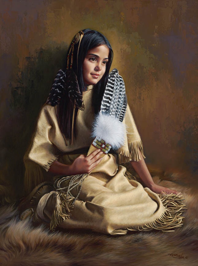 Prayer Feathers by Karen Noles